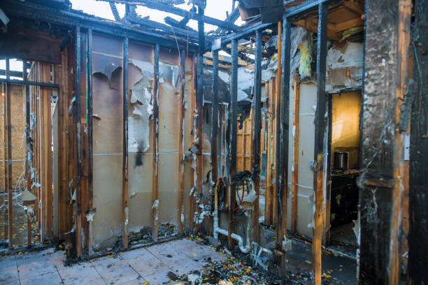 Professional Fire Damage Removal technician working in Tupelo, MS